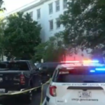 The Republican National Committee HQ in Washington DC was lockdown